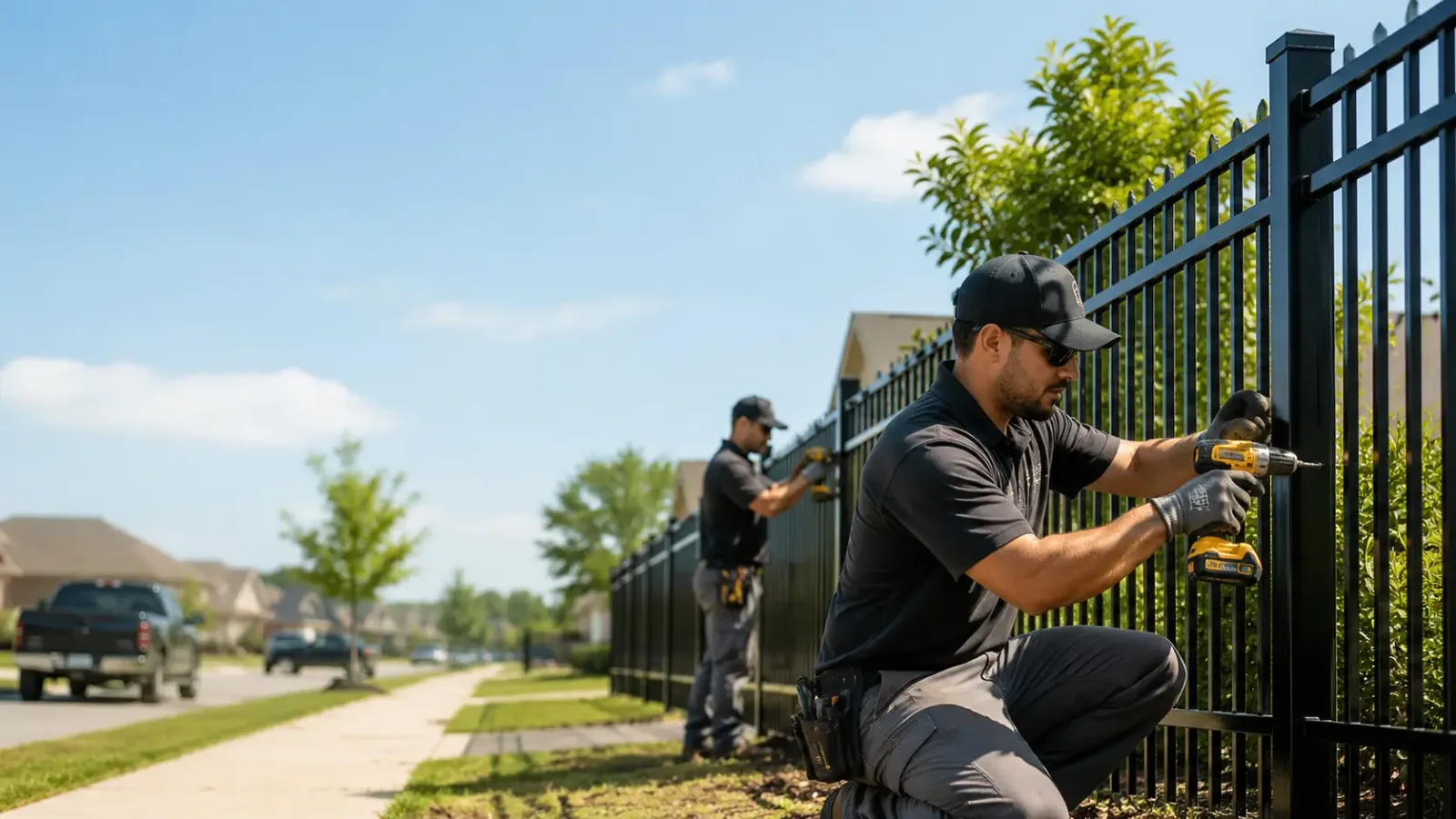 Metal Fence Installation in Macclesfield, NC